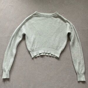 Garage grey knit sweater.